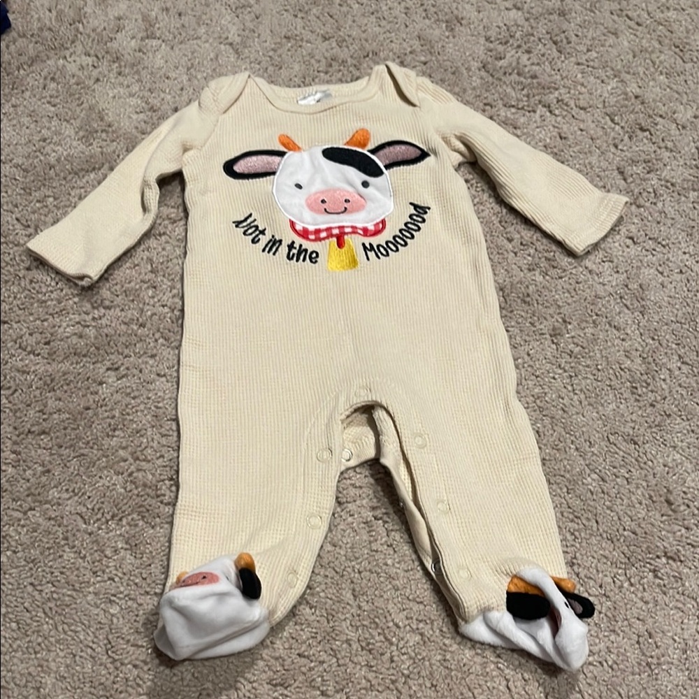 One Piece with Cow Design
